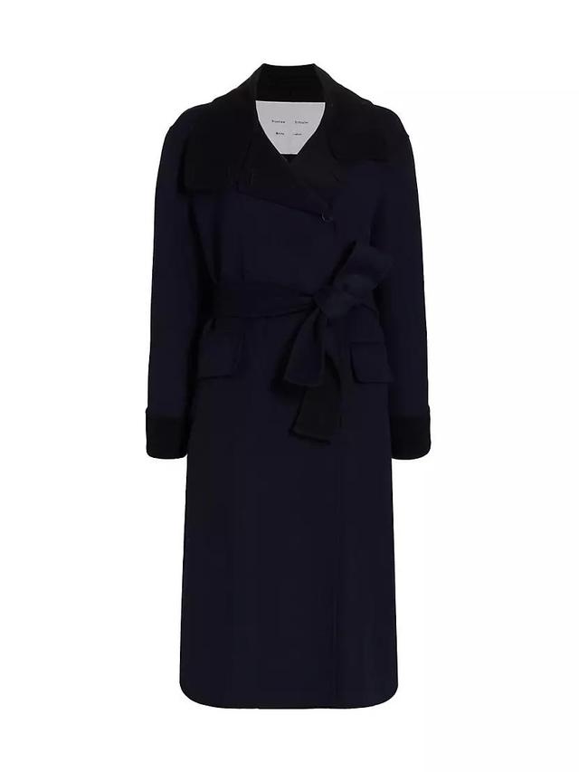 Constance Wool-Blend Long Coat Product Image