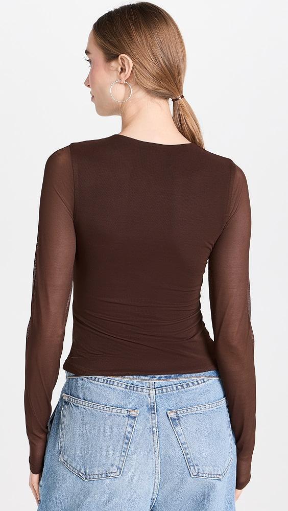 MINKPINK Allure Mesh Top | Shopbop Product Image