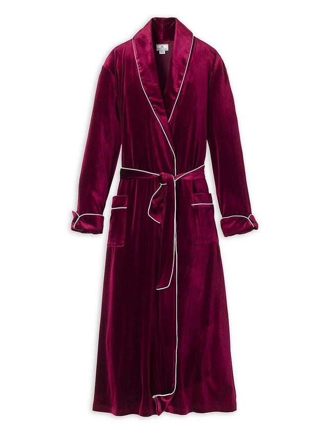 Petite Plume Womens Velour Robe Product Image