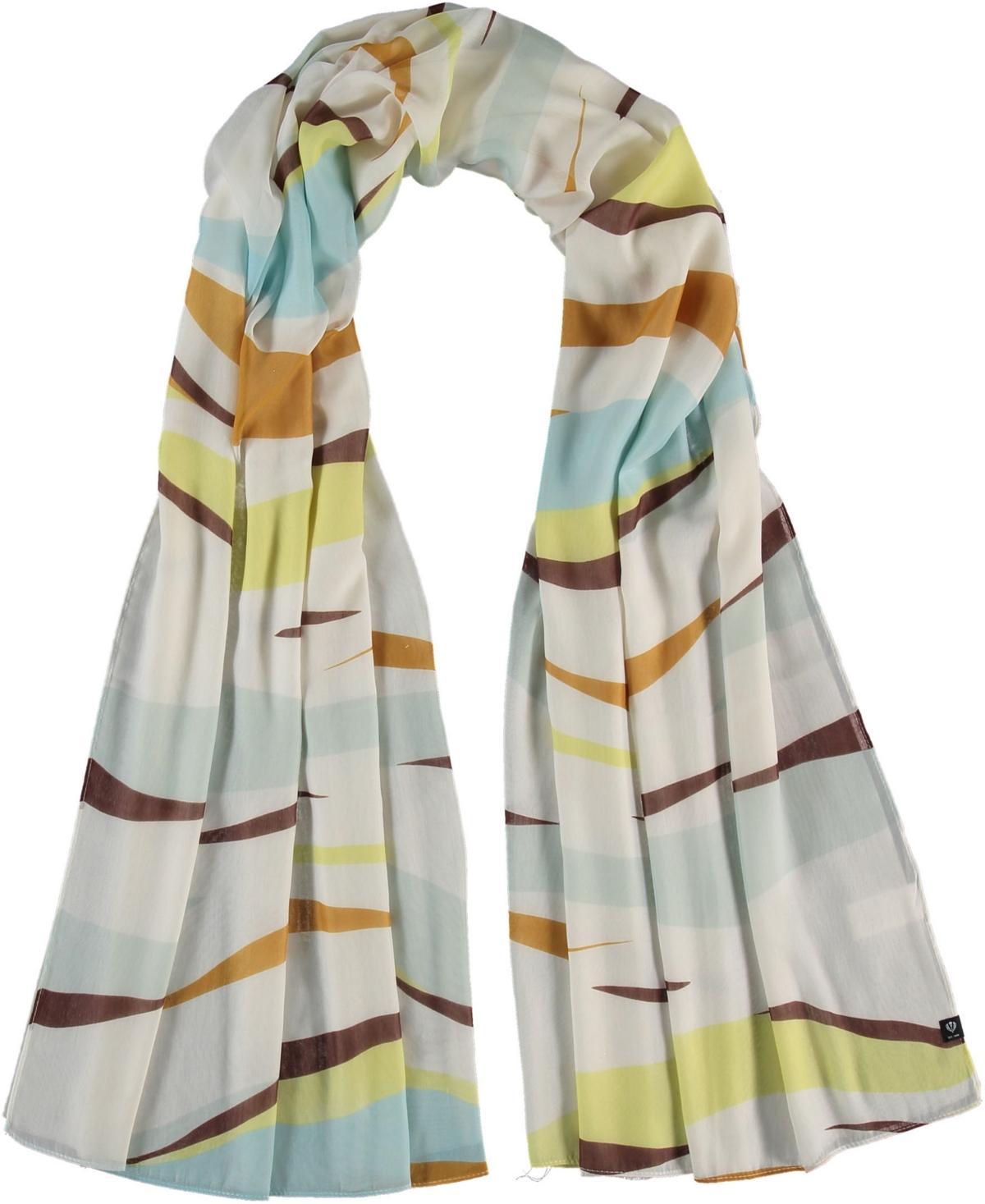 Fraas Womens Graphic Stripes Scarf Product Image