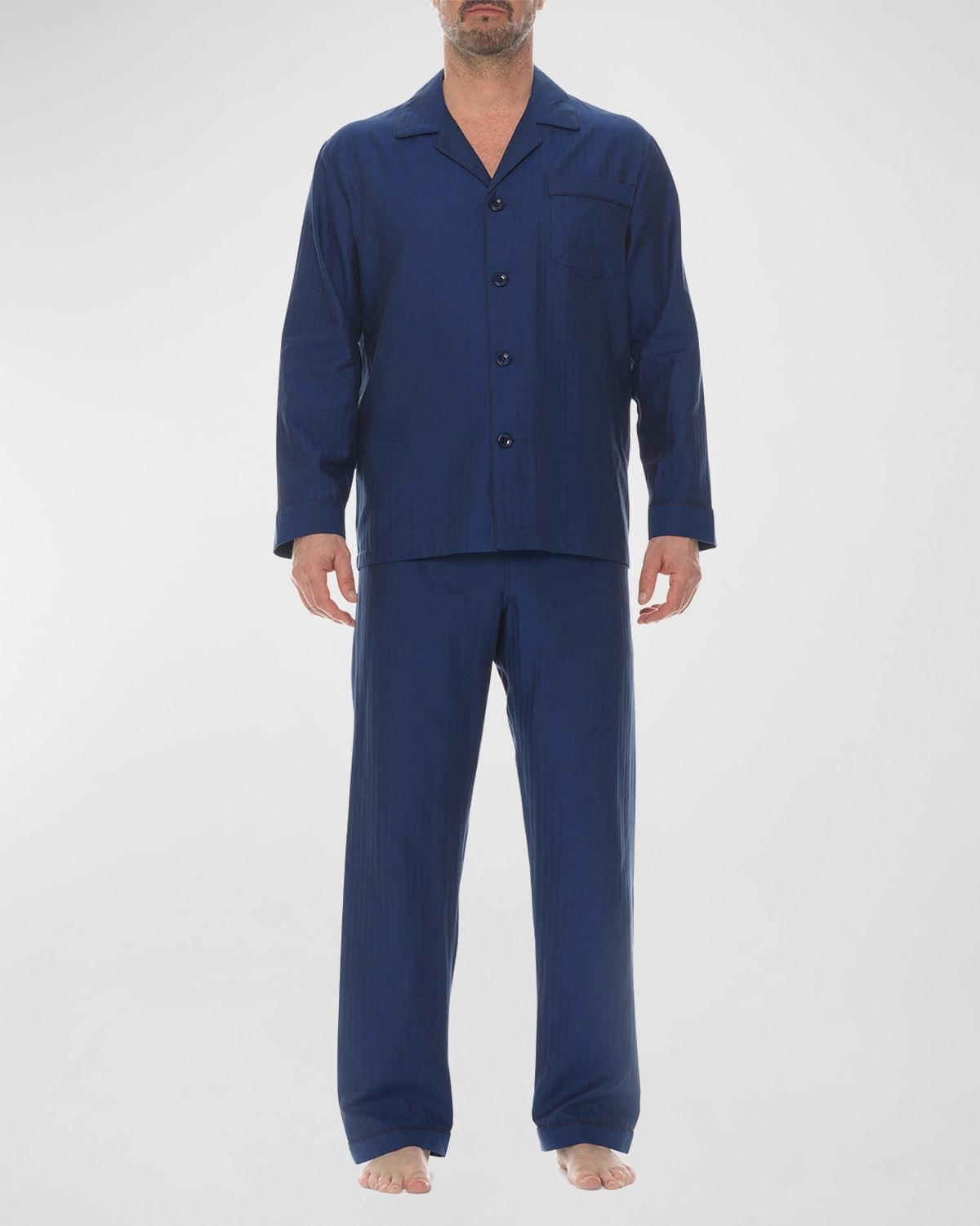 Majestic International Herringbone Cotton Pajamas Product Image