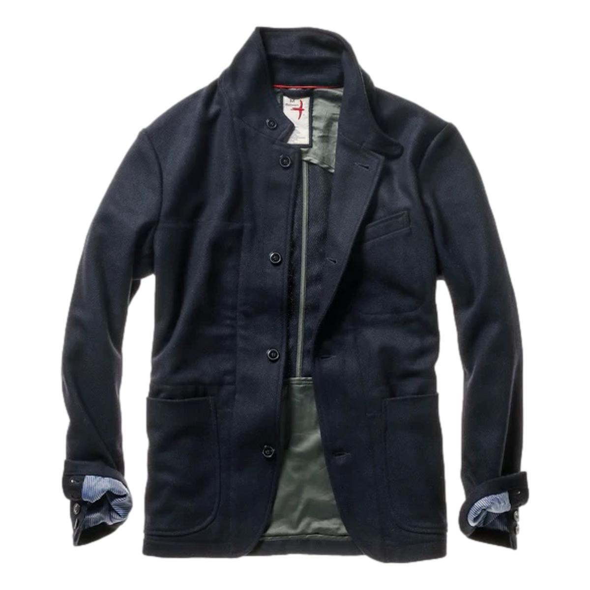 Heritage Trap Blazer Dk Navy Whipcord Product Image