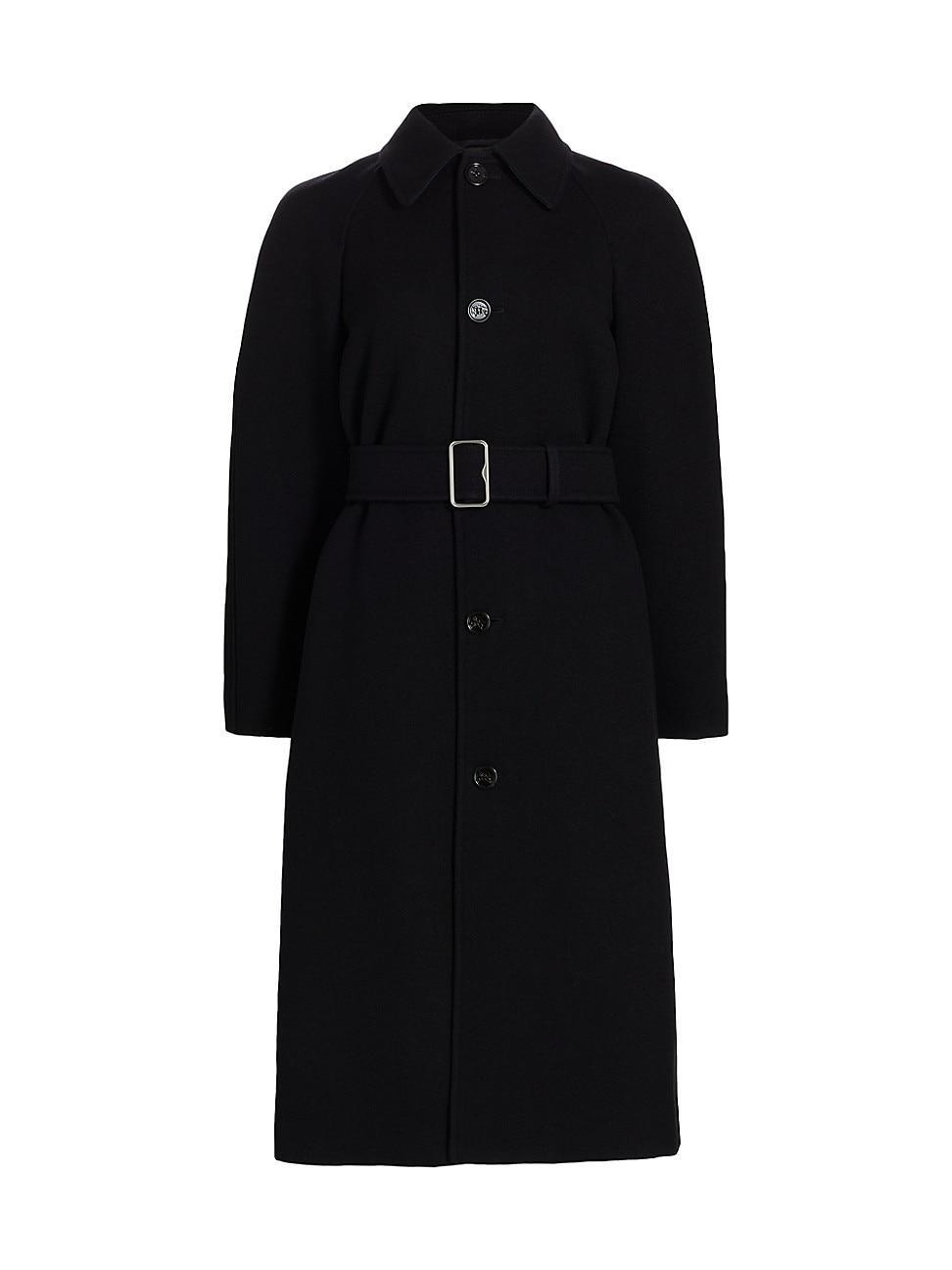 burberry Regular Fit Belted Wool Twill Car Coat Product Image