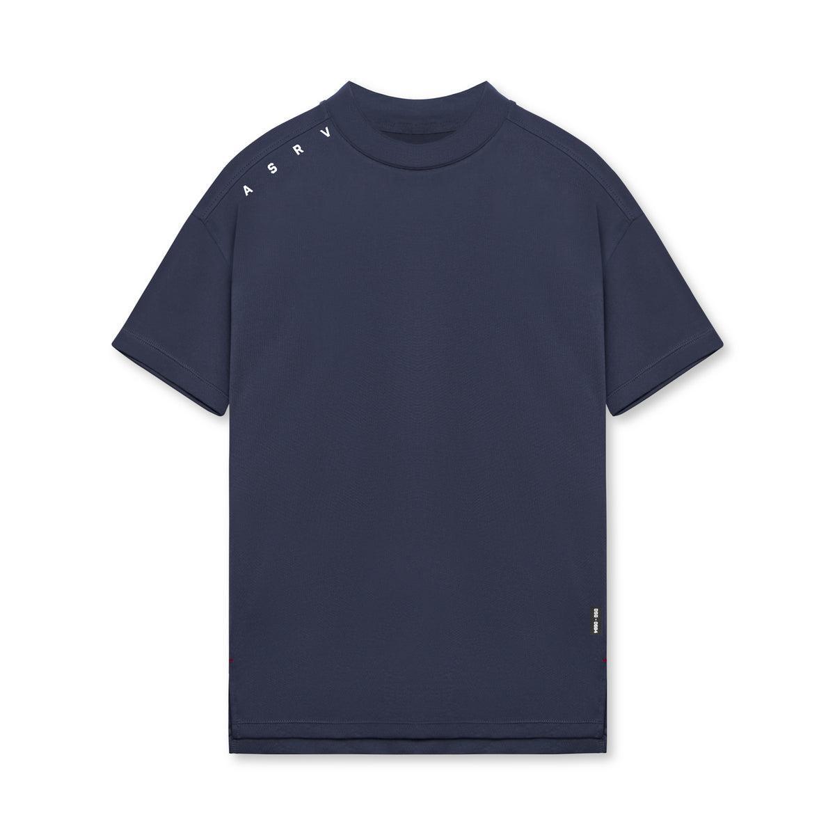 0684. Core Mock Neck Tee - Navy Product Image