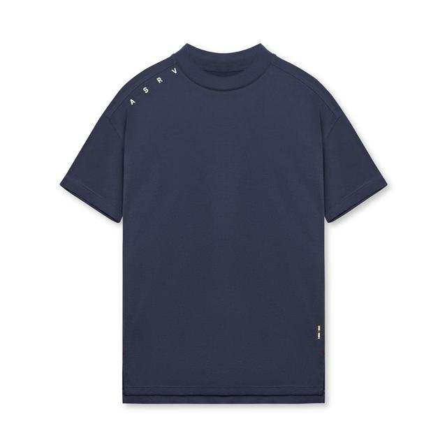 0684. Core Mock Neck Tee - Navy Product Image