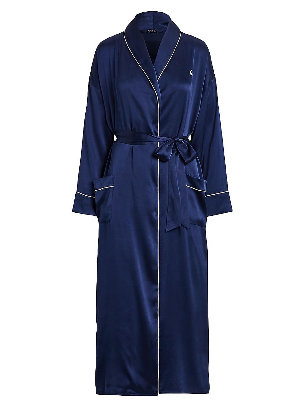 Polo Ralph Lauren Stretch Silk Robe Product Image