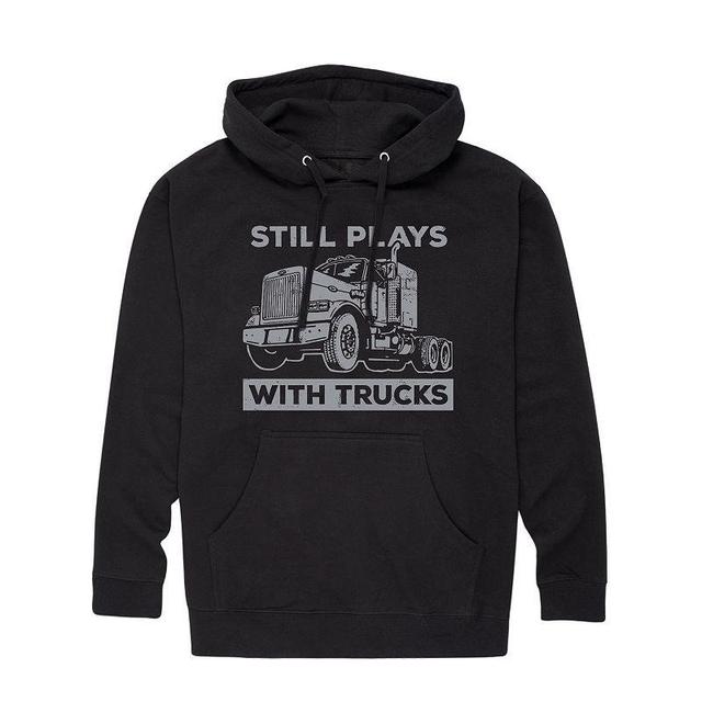 Mens Still Plays With Trucks Hoodie Product Image