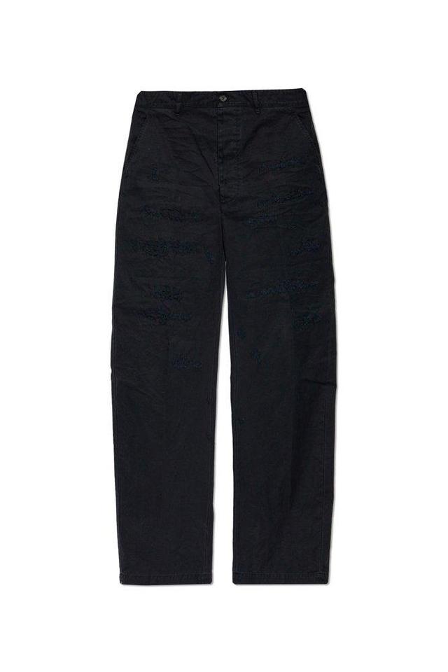 DSQUARED2 Distressed Straight In Black Product Image