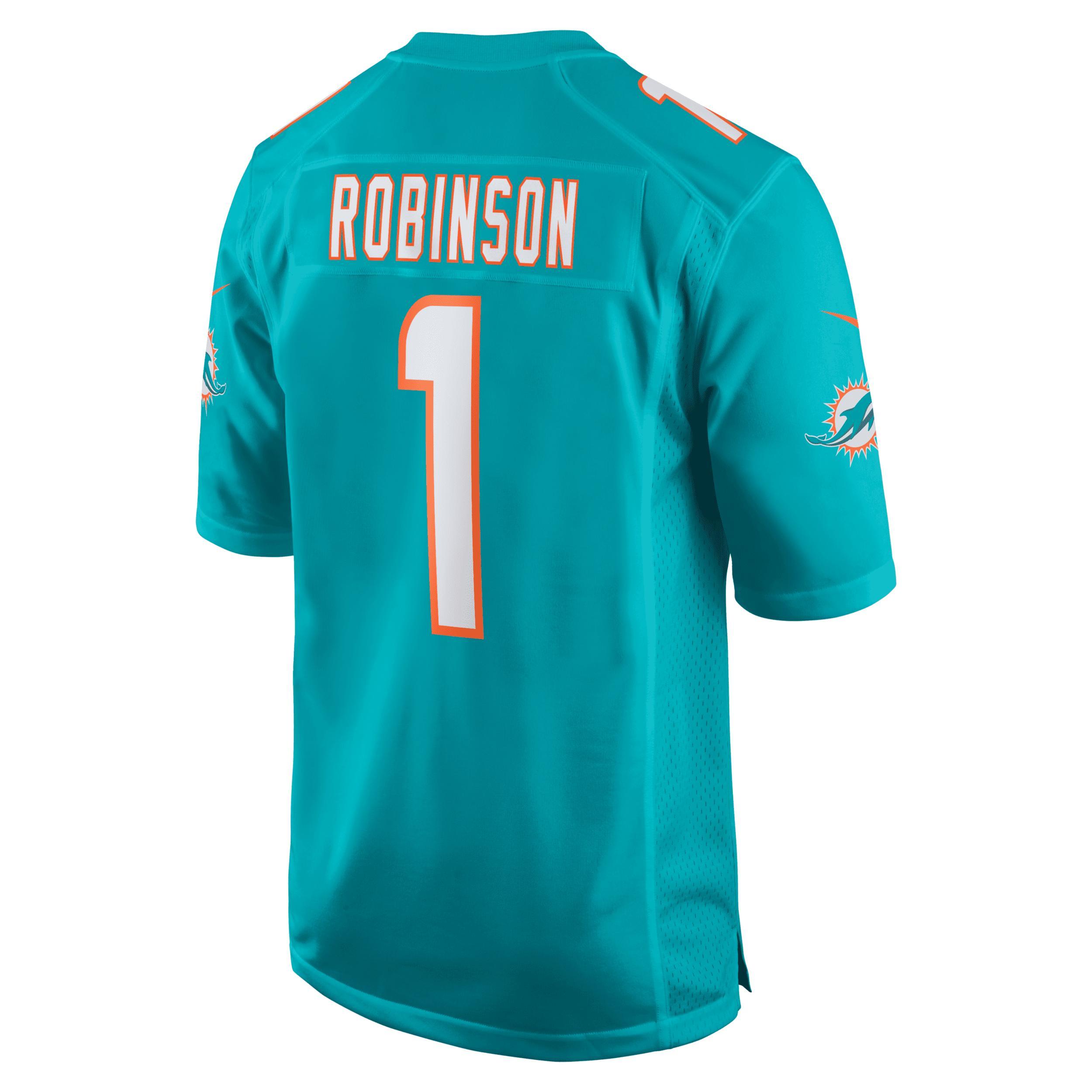 Chop Robinson Miami Dolphins Nike Mens NFL Game Football Jersey Product Image