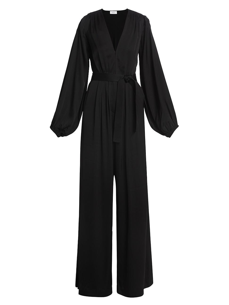 Womens Imogen Belted Wide-Leg Jumpsuit Product Image