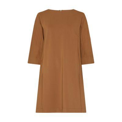 Noel Mini Dress - Leisure In Brown Product Image