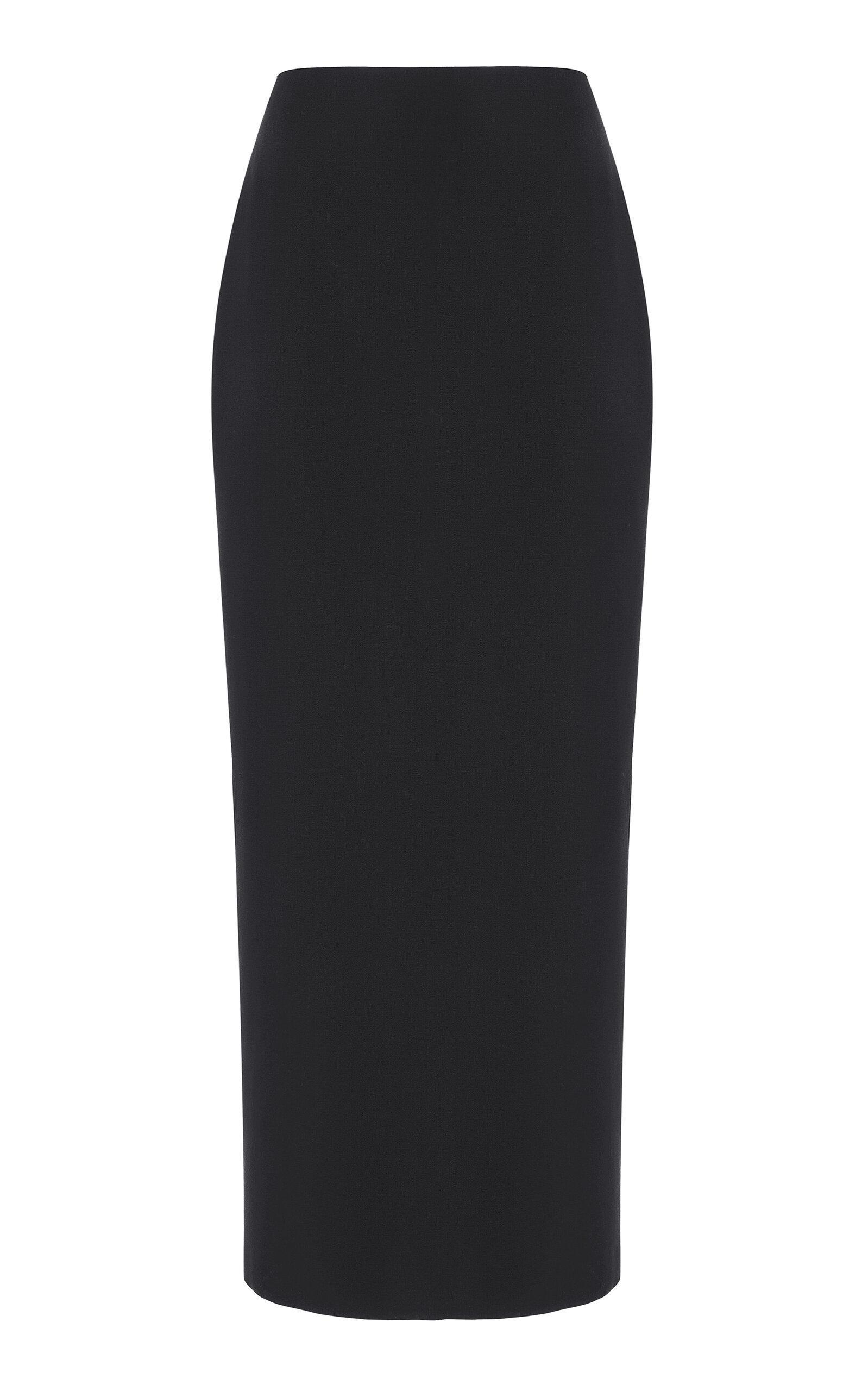 Colt Wool And Mohair Maxi Skirt In Black Product Image