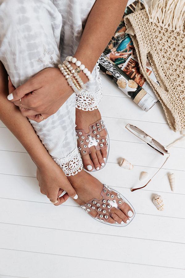 Charli Jelly Sandal in Clear Product Image