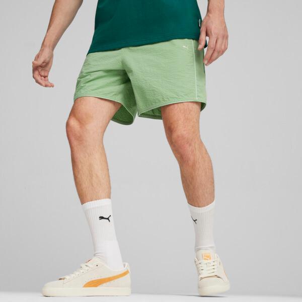 PUMA MMQ Men's Seersucker Shorts Product Image