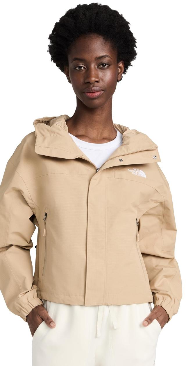 The North Face Womens TNF Packable Jacket Khaki Stone XL Product Image