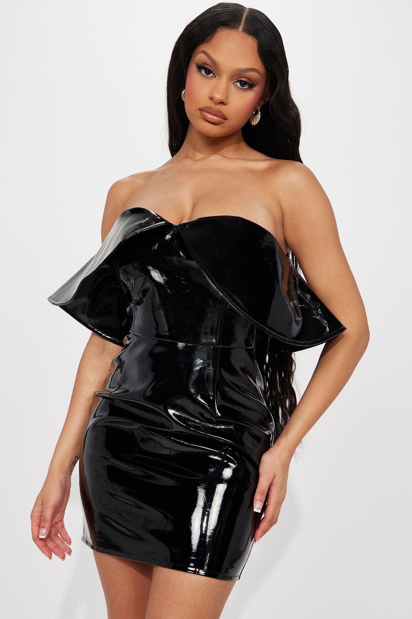 Nicki Mini Dress - Black Product Image