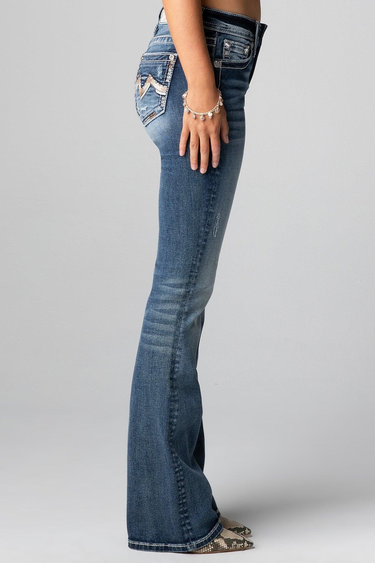 Tan M Life Bootcut Jeans Product Image