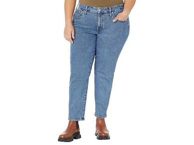 Madewell Plus Mid-Rise Stretch Perfect Vintage Jeans in Knowland Wash (Knowland Wash) Women's Jeans Product Image