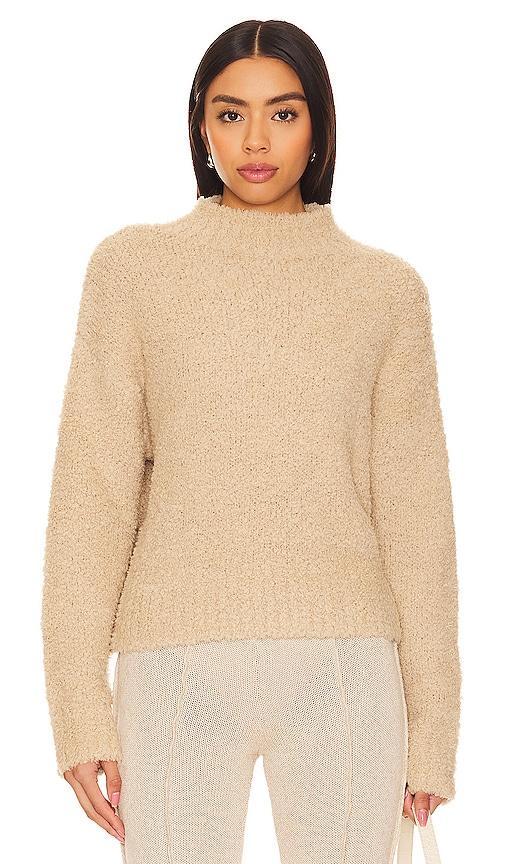 Cropped Mock Neck Sweater Product Image