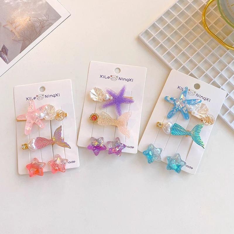 Mermaid Hair Clip Set Product Image