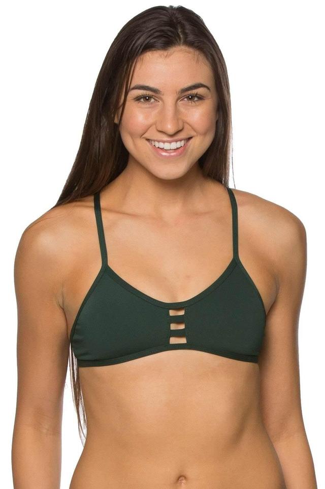 Vent Bikini Top - Mango Female Product Image