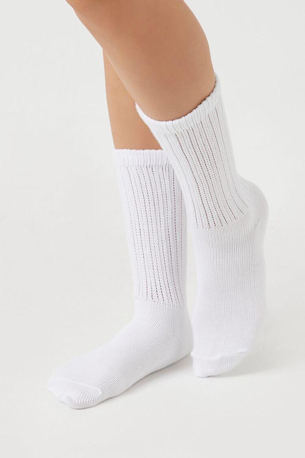 Ribbed Crew Socks | Forever 21 Product Image