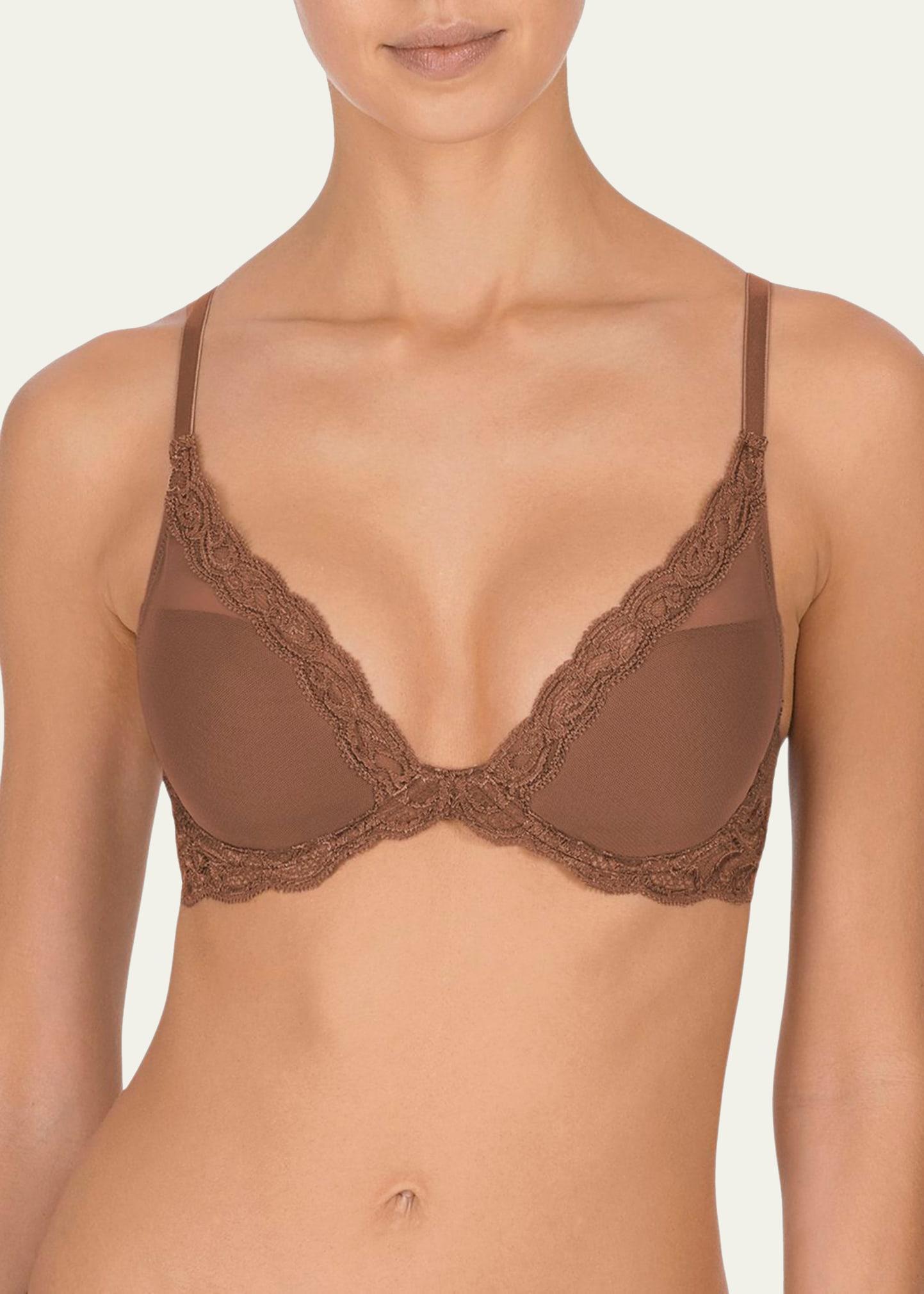 Feathers Contour Plunge Bra Product Image