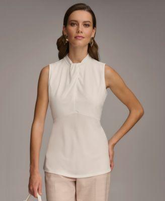 Women's Twist-Front Sleeveless Top Product Image