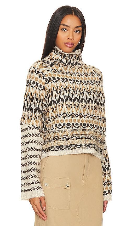 Steve Madden Indie Sweater in Brown. Size S, XS. Product Image