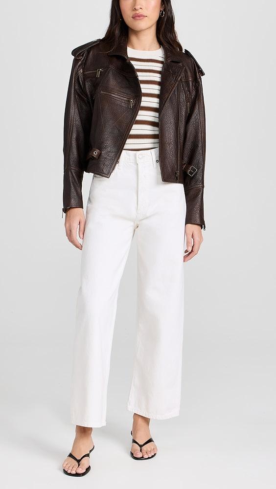 AGOLDE Ren: High Rise Wide Leg Jeans | Shopbop Product Image