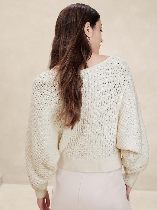 Meredith Cotton Boat-Neck Sweater Product Image