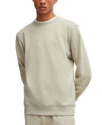 Men's Logo Patch Relaxed-Fit Sweatshirt Product Image