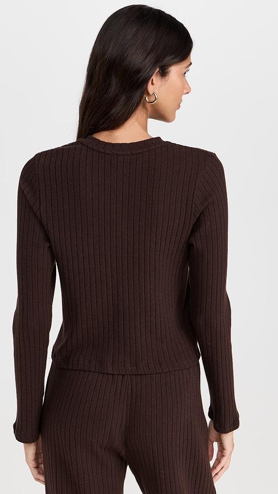 DONNI. The Sweater Rib Cardi | Shopbop Product Image