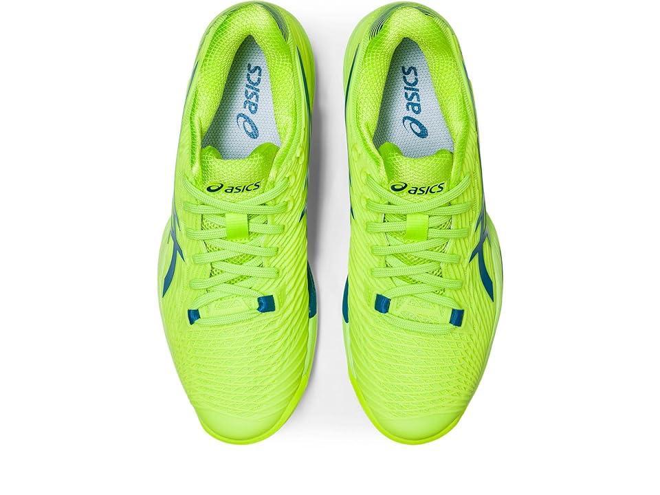 ASICS Solution Speed FF 2 Clay Tennis Shoe (Hazard /Reborn Blue) Women's Shoes Product Image