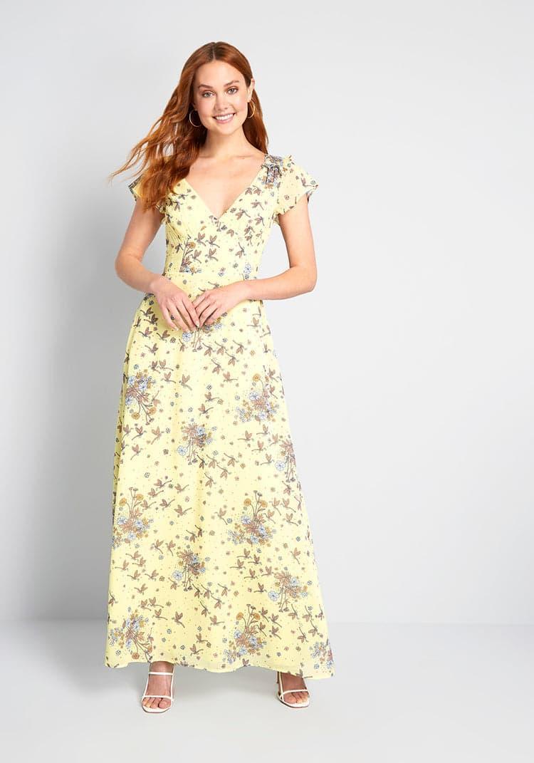 You're Flowing Places Maxi Dress Product Image