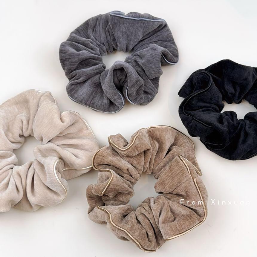 Plain Velvet Scrunchie Product Image