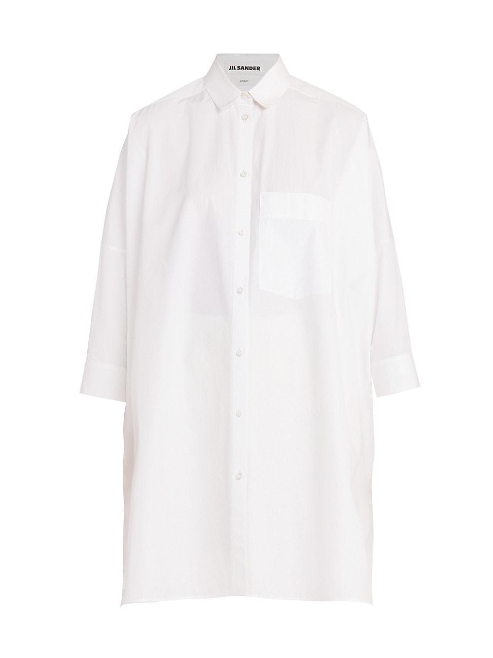 Womens Oversized Boxy Shirt Product Image