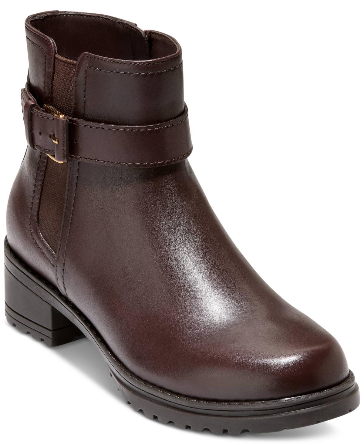 Cole Haan Catherine Bootie Waterproof (Madeira Leather Waterproof) Women's Boots Product Image