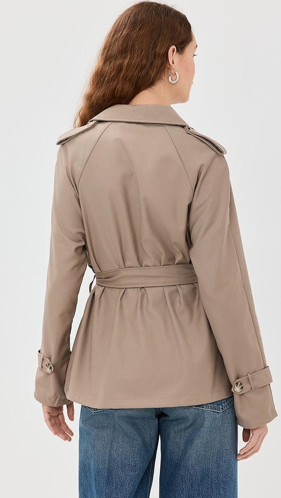 Lioness Cropped Trencherous Coat | Shopbop Product Image