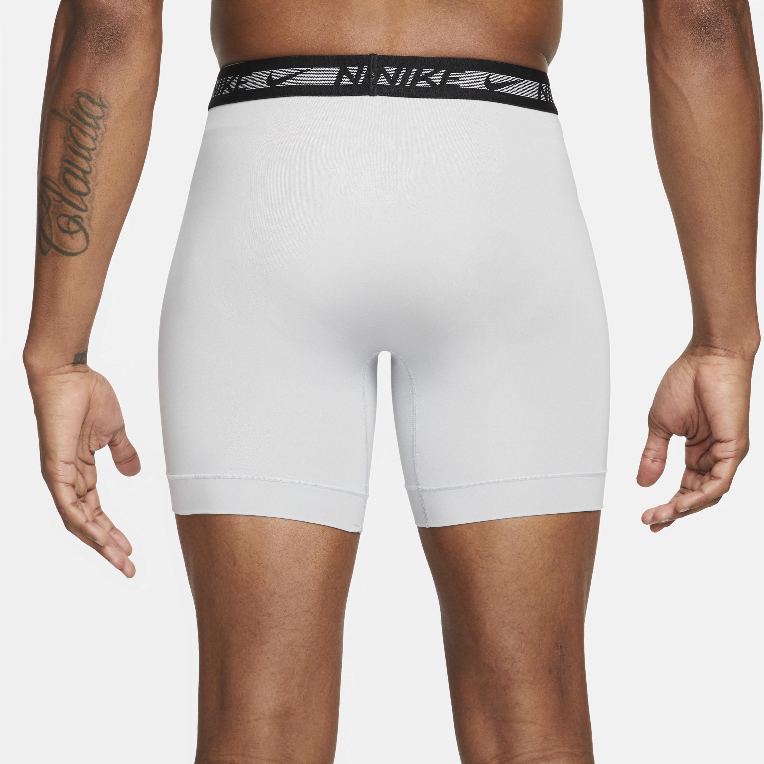 Nike Men's Dri-FIT Ultra-Stretch Micro Boxer Briefs (3-Pack) Product Image