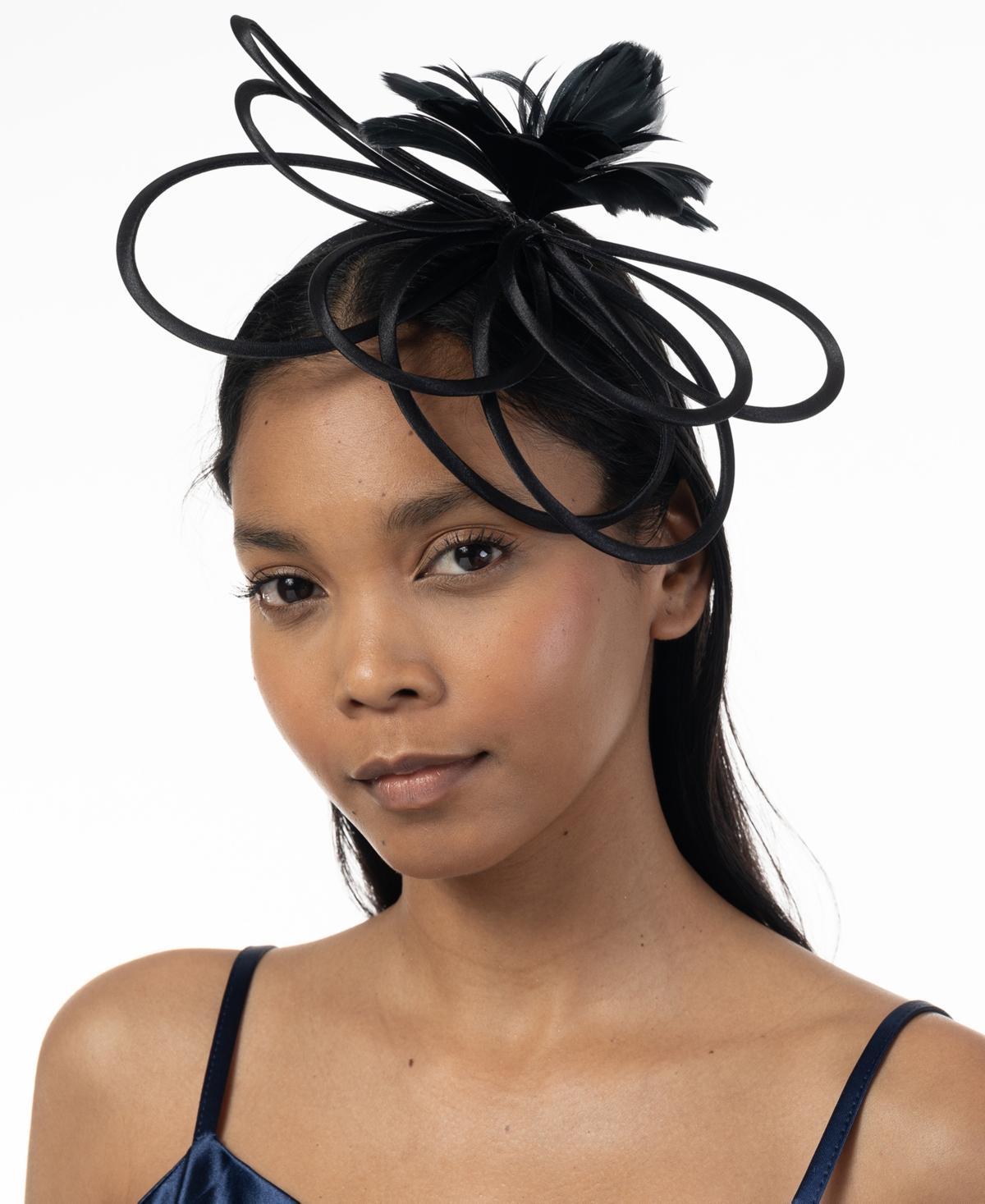 Bellissima Millinery Collection Womens Feather & Flower Fascinator Product Image