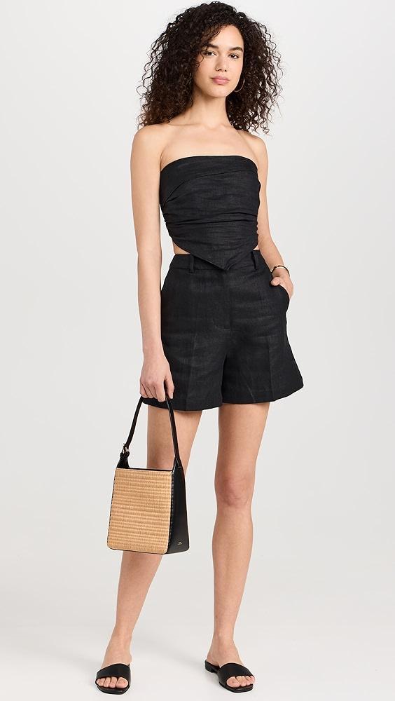 FAITHFULL THE BRAND Antibes Strapless Top | Shopbop Product Image