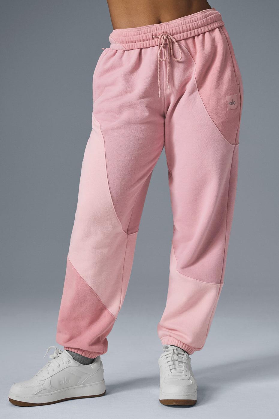 Make Waves Sweatpant - Sunset Pink Tonal Female Product Image