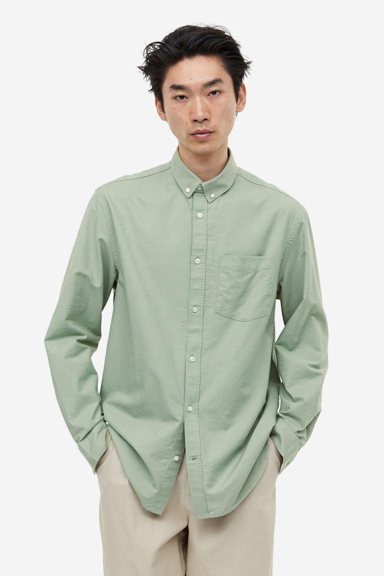 Regular Fit Oxford Shirt Product Image