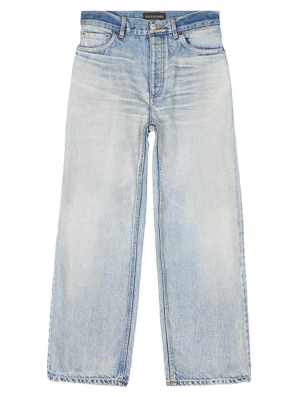 Womens Ankle Cut Jeans Product Image