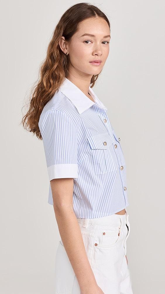 Generation Love Alida Pinstripe Shirt | Shopbop Product Image