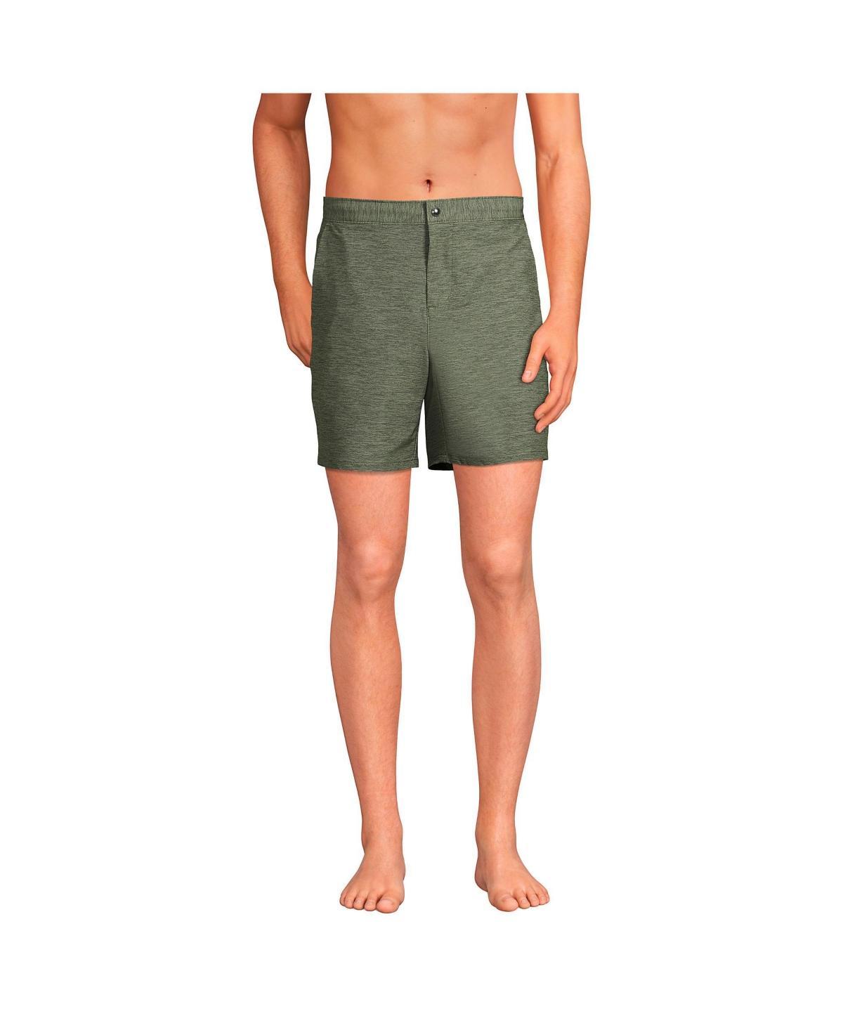 Lands End Mens Unlined Hybrid Swim Shorts Product Image