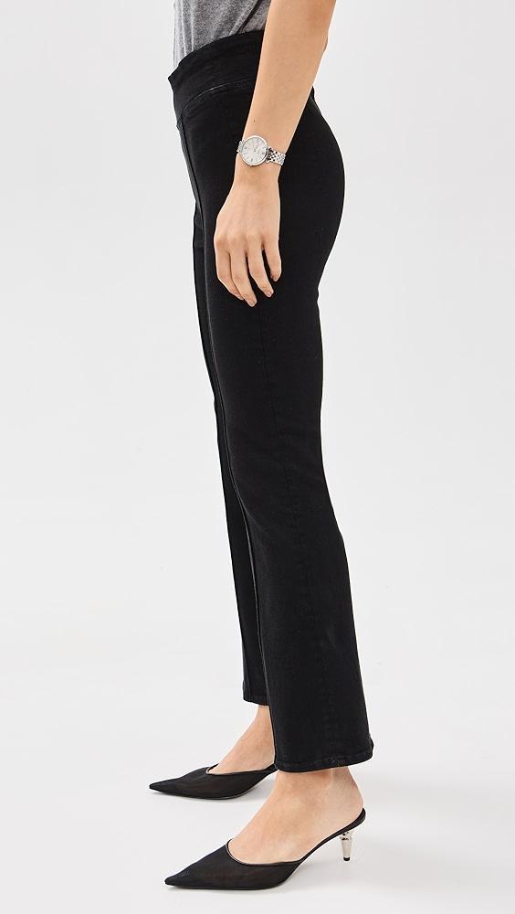 FRAME Jetset Crop Mini Boot Pintuck Jeans | Shopbop Product Image