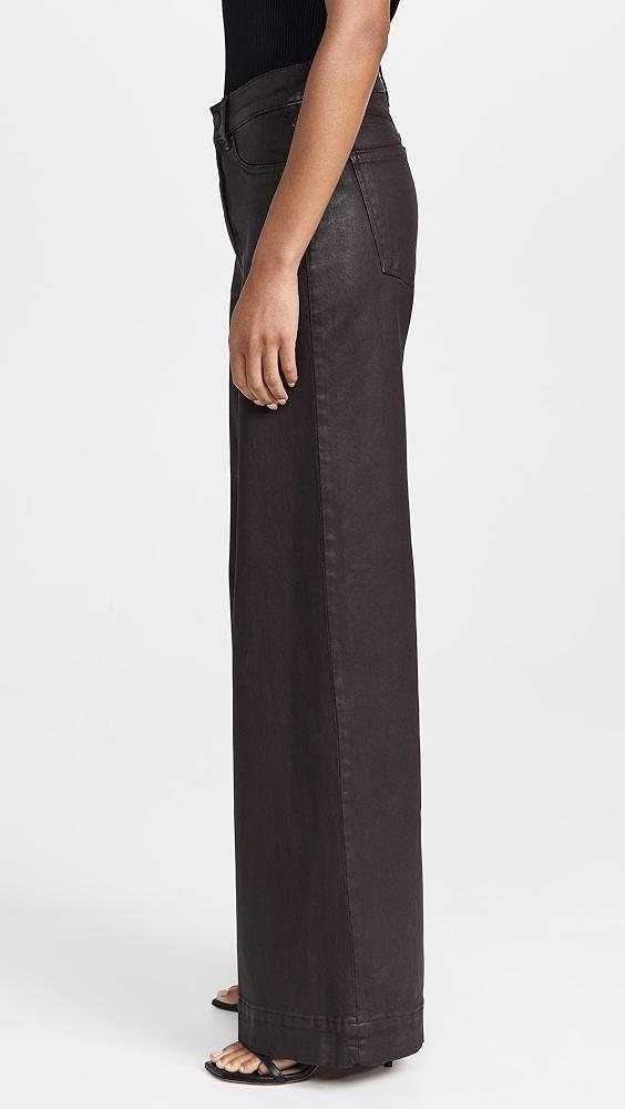 DL1961 Hepburn Wide Leg High Rise Coated Jeans | Shopbop Product Image