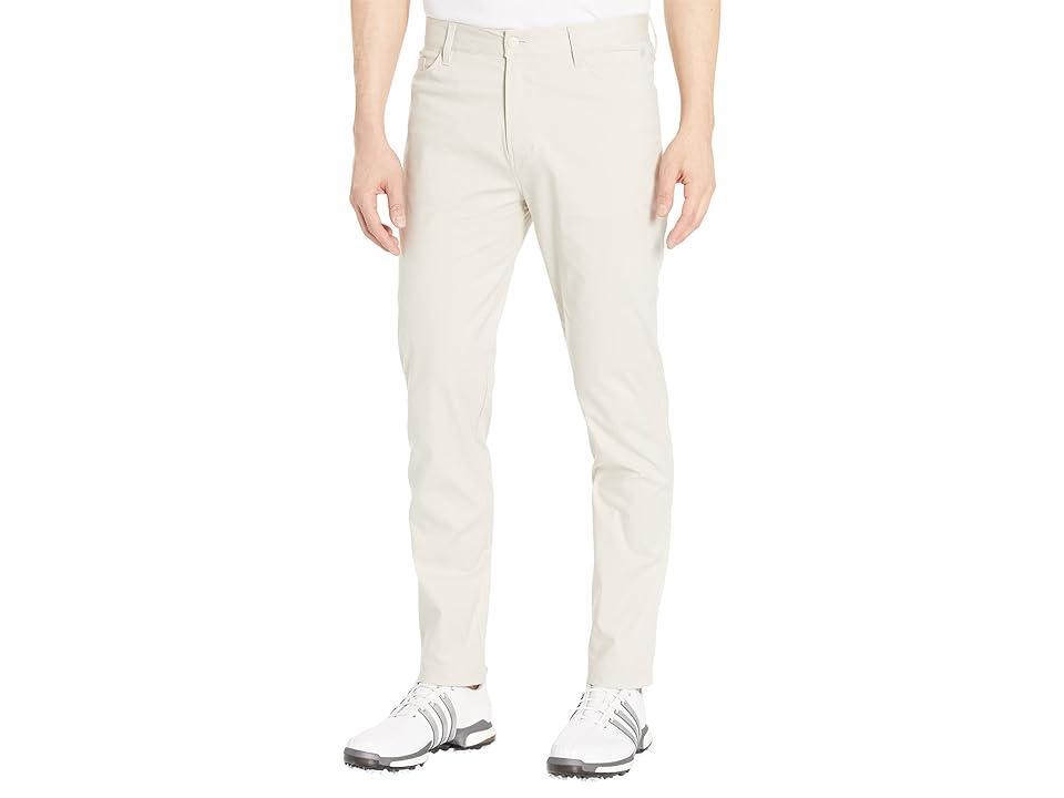 adidas Golf Go-To Five-Pocket Tapered Fit Pants (Clear ) Men's Clothing Product Image